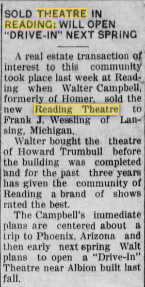 Reading Theatre - Jan 12 1950 Changes Hands Again (newer photo)